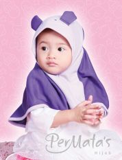 Permata Jilbab Bayi 01 size S Ungu