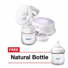 Philips AVENT Electric Breastpump FREE Natural Bottle SCF332/01FREESCF690/13