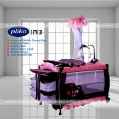 Pliko Baby Box 1178LR Sweet Dream - Box Bayi Pliko - Ranjang Bayi Pliko - Merah Coffee