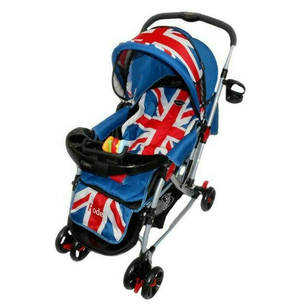 Pliko Rodeo PK-398 Baby Stroller/ Kereta Dorong Bayi - England