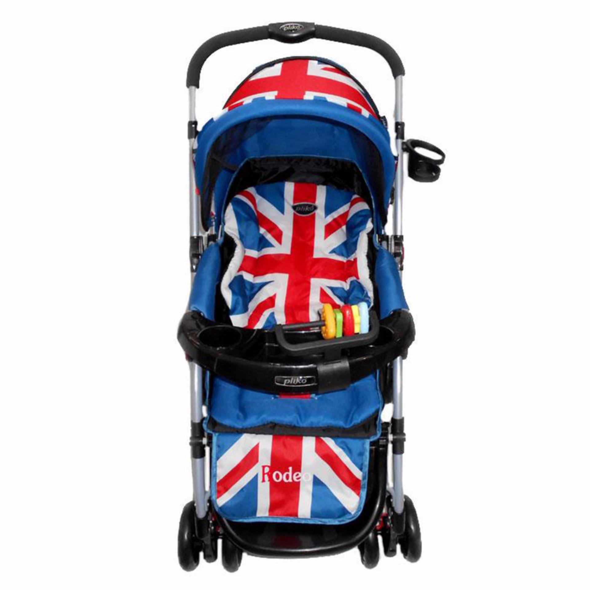 Pliko Rodeo PK-398 USA - Baby Stroller - Kereta Dorong Bayi Rodeo England