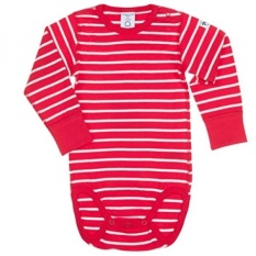 POLARN O. PYRET KLASIK STRIPE ECO BODYSUIT-1.5-2 Tahun/Patroli SKI-Intl