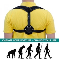 Posture Corrector & Clavicle Brace-Adjustable & Nyaman Back Support Gambar 8 Perangkat Medis untuk Meningkatkan Buruk Membungkuk dan Alignment Bahu-Leher dan Thoracic Pain Relief untuk Pria dan Wanita-Intl