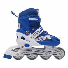 Power Super Inline Skate Sepatu Roda Anak Roda Karet