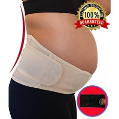 Pregnancy Support Belt for Back, Pelvic, Hip, Abdomen, Sciatica Pain Relief 2nd-3rd Trimester Adjustable Maternity Brace Belly Band - Comfortable Girdle for Running, Walking, Sitting and Sleeping - intl