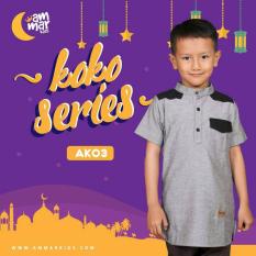 PROMO AMMAR KIDS Baju Koko Anak Laki-Laki - AK 03