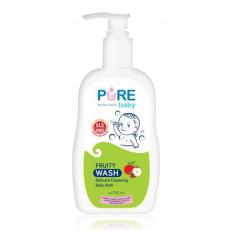 Pure Baby Wash 2 in 1 Fruity ( Baby Bath & Shampoo) - 230ml