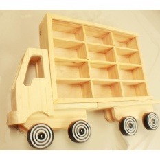 Rak Display Hot Wheels Unik / LEGO / Mini Figures Isi 12 Kotak Plus Set Truk