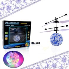 RC Flying Bola Helikopter Drone Dibangun Di-Dalam Shinning LED Lighting untuk Anak Remaja Koleksi Warna-warni untuk Anak-anak Mainan-Internasional