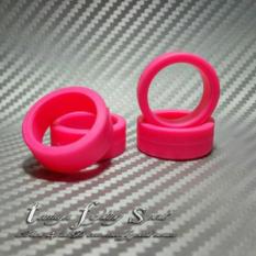 Rep Tamiya 94682 Offset Tread Tires / Ban Hard Rata M (Pink) -Brm05 - Ad56cb - Original Asli