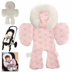 Reversible Baby Body Support Kepatuhan untuk Digunakan Di Jok Mobil StrollerBody Dukungan Bantal Bantal Kepala Bayi Stroller Aksesoris Pink- INTL