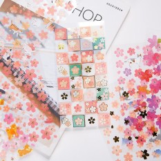 RHS Online 3 Pcs Sakura Stiker Buatan Sendiri Lucu Stiker Kertas Kertas Laptop-Intl