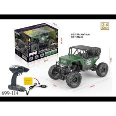 RKJ Mainan Anak RC Mobil Remot Rock Hammer 2.4GHz Crawler Offroad 4x4 (4WD)