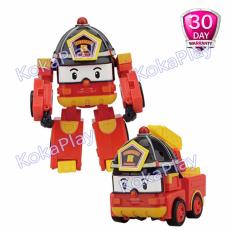 Robocar Poli Transformable Mainan Mobil Robot Berubah Roy