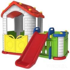 Rumah Rumahan Play House Ayunan Perosotan Prosotan Bighappy Tobebe - Wipzsd
