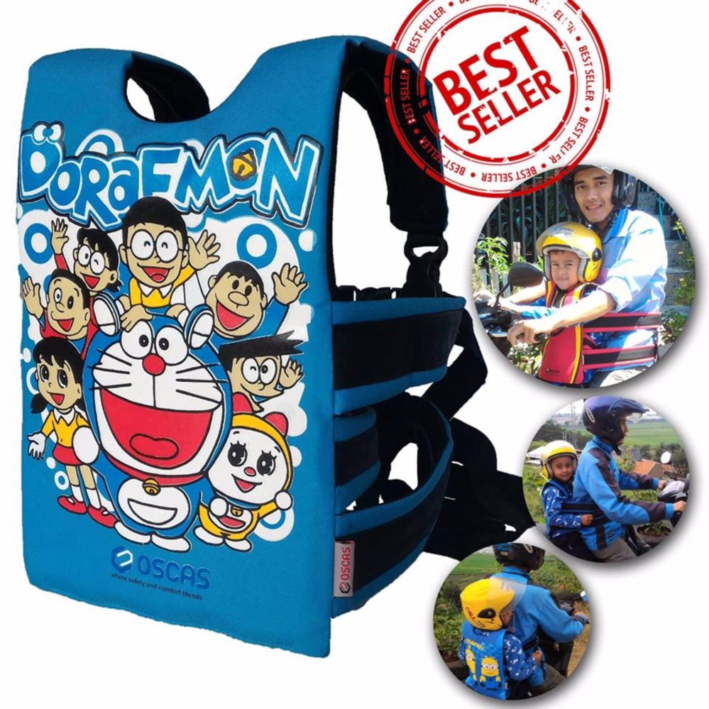 Sabuk Bonceng Anak, Sabuk Bonceng Motor - Motif Doraemon