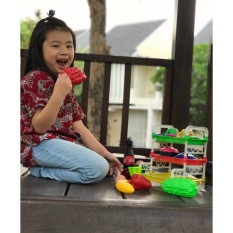 Sakura Mainan Rak Dapur beserta isinya