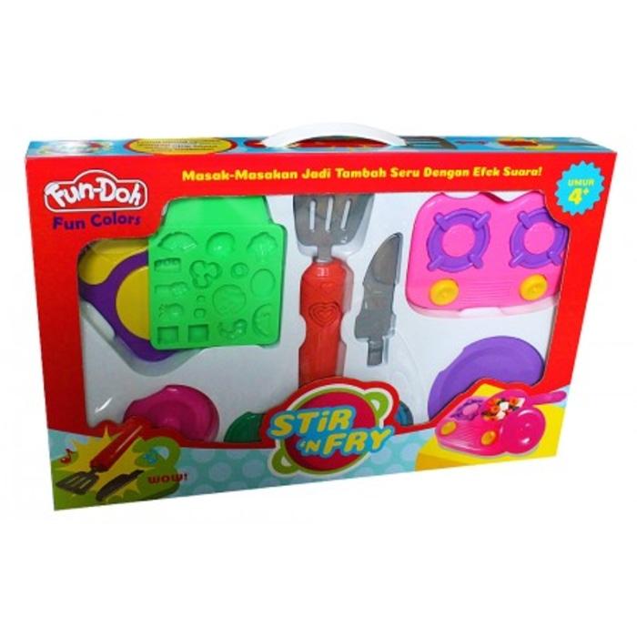 SALE Mainan Anak Perempuan Fun Doh Stir N Fry - Mainan Lilin