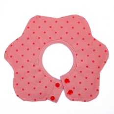 Air Liur Handuk Kain Bersendawa Bayi Balita Makan Bayi Dribble Pinafore-Intl