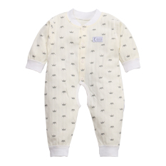 Sayang Imut Katun Terusan Bayi Baru Lahir Jumper Bayi Jaket AC