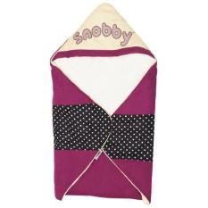 Selimut Bayi Topi / Baby Blanket Snobby Print Awesome Dotty