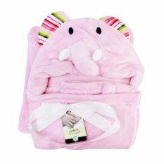 Selimut Topi Double Fleece Selimut Hoodie Bulu Bayi 3D Hoodie Blanket Tudung