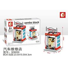 SEMBO BLOCKS SD6059 AUTO REPAIR MAINAN UNTUK KOLEKSI