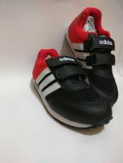 SEPATU ANAK KETS ADIDAS 3WARNA_AA1 STREP (Merah- Hitam- Putih)