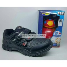 SEPATU SEKOLAH HOMYPED BERHADIAH ROBOT HOMY 77 MAXIMUS 01 BLACK 29-38