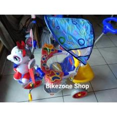 Sepeda Roda Tiga Anak Family Kuda Pony Full Musik Gosend Bandung - 4Ckqcz
