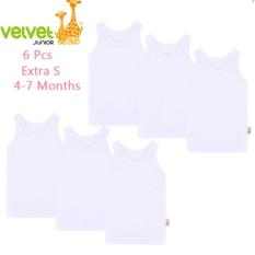 Singlet Oblong Velvet Junior 1 set (6Pcs)
