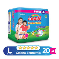 Smile Baby Pants Wonderline Jumbo L isi 20+4 (Bonus Pack)