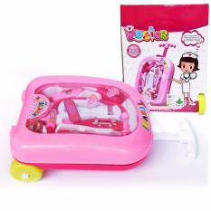 SNETOYS - Doctor Little Angel Trolley Suitcase - Mainan Dokter-Dokteran Anak Doctor Travel Suitcase Koper