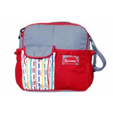 Snobby Tas bayi kecil saku kerut line series TPT 1672