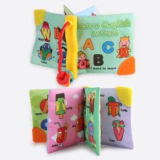 Soft Cloth Baby Boys Girls Books Rustle BB Teether Sound Infant Educational Stroller Rattle Toys For Newborn Baby 0-12 Months Style:Style A 3946