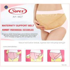 Sorex Korset Penyangga Hamil Maternity Support Belt Penyangga Kehamilan Free Size / Penyangga Kehamilan / Penyokong Bayi / Ibu Hamil - Krem Lazpedia