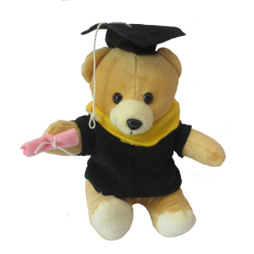 Spicegift Boneka Teddy Bear Beruang Wisuda - Coklat