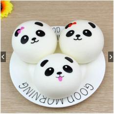 Squishy dengan Bahan Silikon PU dan Bentuk Panda untuk Pereda Stress ukuran S