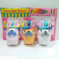 Squishy Frenchie Salon Chawa Squishy Original Licensed Slow Rising Toy Original Packaging