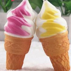 Squishy Jumbo Monas Ice Cream Cone 17cm Slow Rising