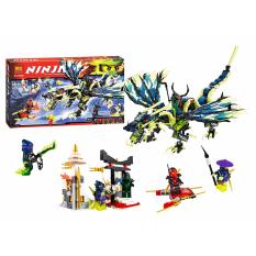 StarWego Mainan Edukasi Lego Bela Ninja Thunder Swordsman 10400