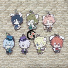 【Stock Di Tangan 】 Hari Daftar Menyebar Barang Idolish Karet untuk Menggantungkan Gashapon Alice untuk 70,000 Junes-Internasional