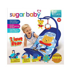 Sugar Baby Infant Seat Bouncer Premium - I love Bear - kursi lipat anak bayi - tempat duduk bayi - kursi goyang bayi