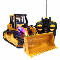 Super Racer RC Alat Berat Buldoser - Kuning