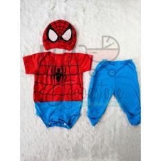 Sysgoodstore Set Jumper Spiderman+Legging Good Quality - Setelan baju bayi laki laki - Setelan baju bayi - Setelan bayi murah - Setelan baju bayi murah - Setelan bayi cowok - Setelan baju bayi cowok - Setelan bayi cowok murah - Setelan jumper bayi