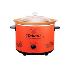 Takahi Slow Cooker Alat Untuk Memasak Makanan Bayi - 1.2L - Orange