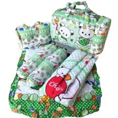 Tas Bantal Guling Gendongan Alas Tidur Perlak Bayi Set 4 in 1 Chekiddo