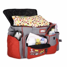 TAS BAYI SNOBBY BESAR DAOUBLE SAKU AMAZING GRAY