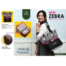 Tas menyimpan ASi - Gabag Tas Cooler Bag - Zebra bow