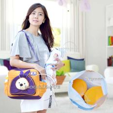 Tas Perlengakapan Bayi Kelinci Cintaka/Tas Diapers/susu/Tas bayi/Baby Diaper Bag BY 06 - Orange